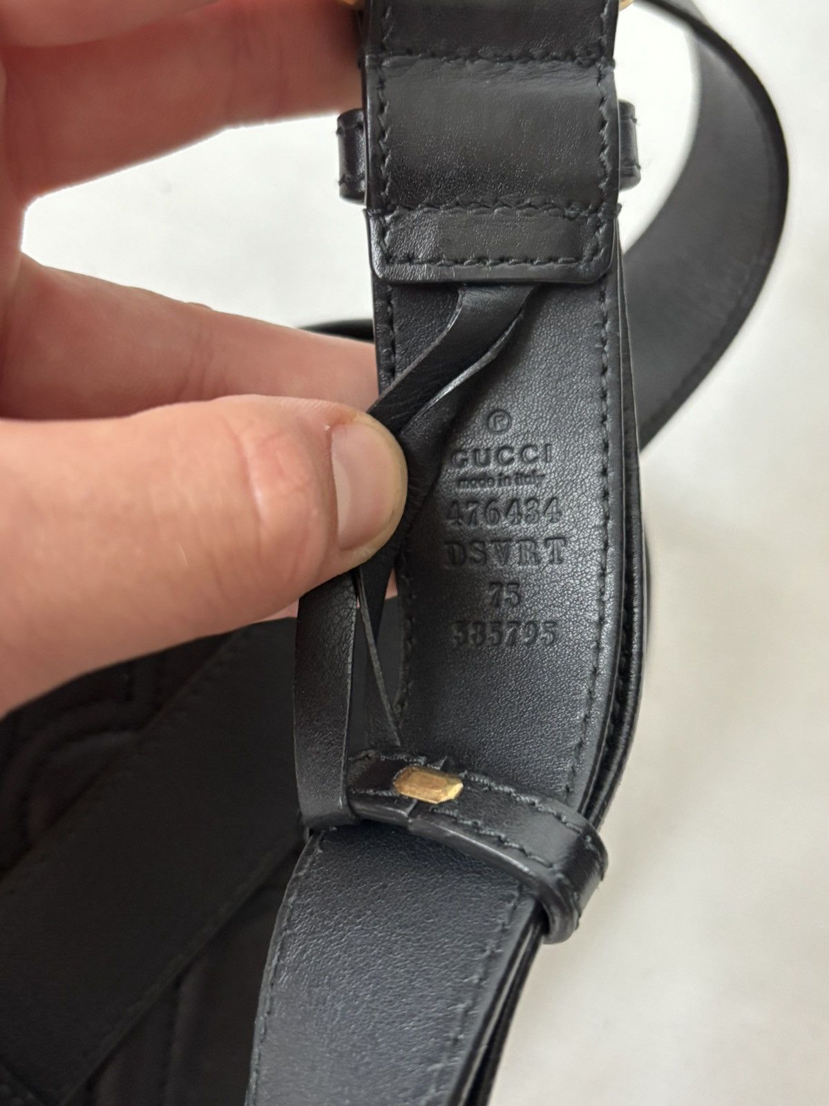Gucci Gucci GG Marmot leather waist bag Size ONE SIZE - 6 Thumbnail