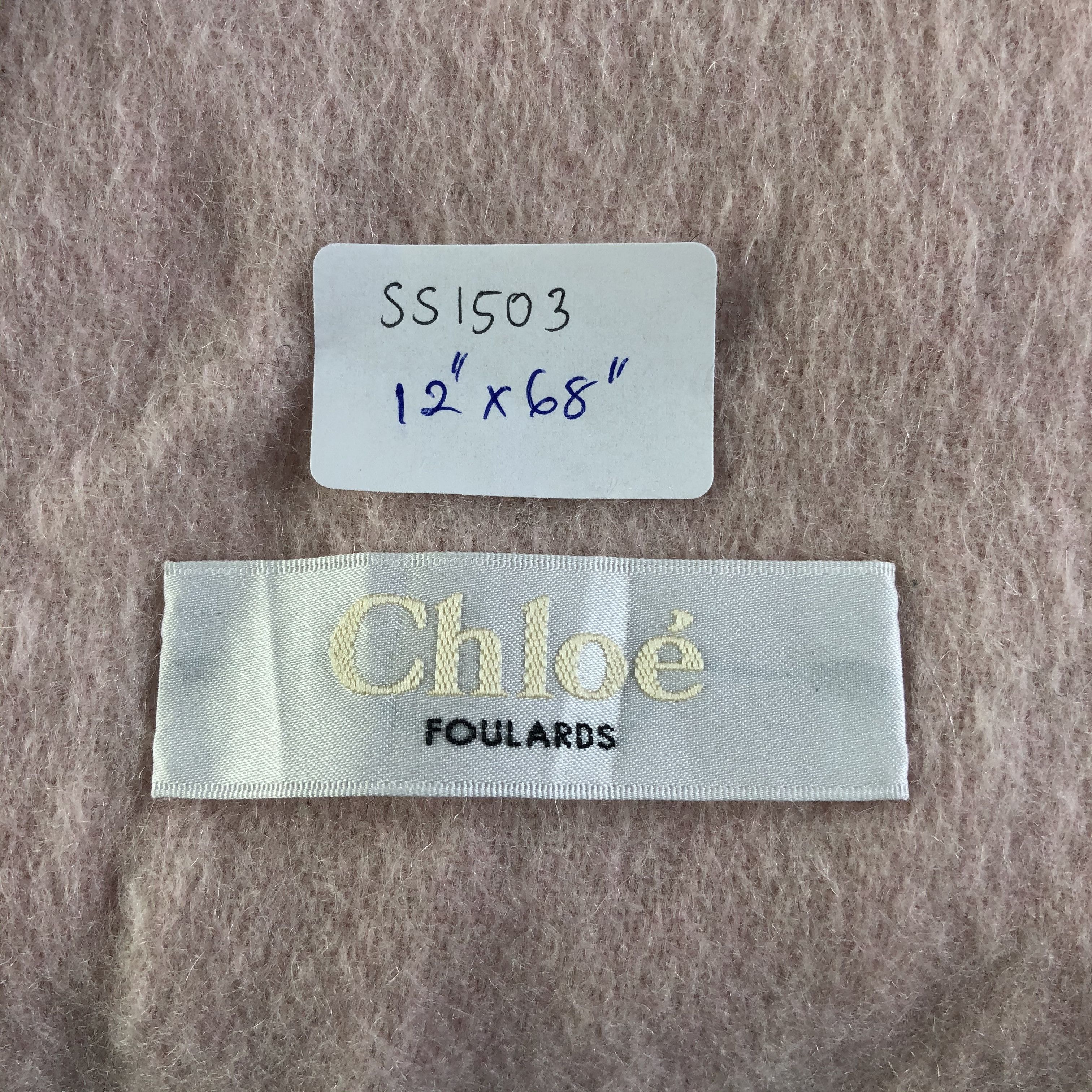 Chloe × Vintage Chloe Scarf / Muffler / Neckwear SS1503 Size ONE SIZE - 7 Thumbnail