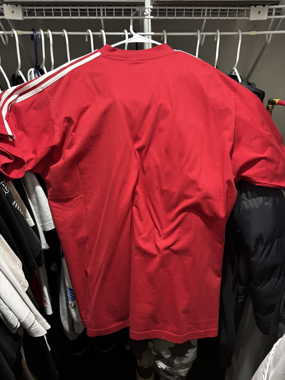Adidas × Balenciaga Balenciaga Adidas Oversized T-shirt Size US M / EU 48-50 / 2 - 2 Thumbnail