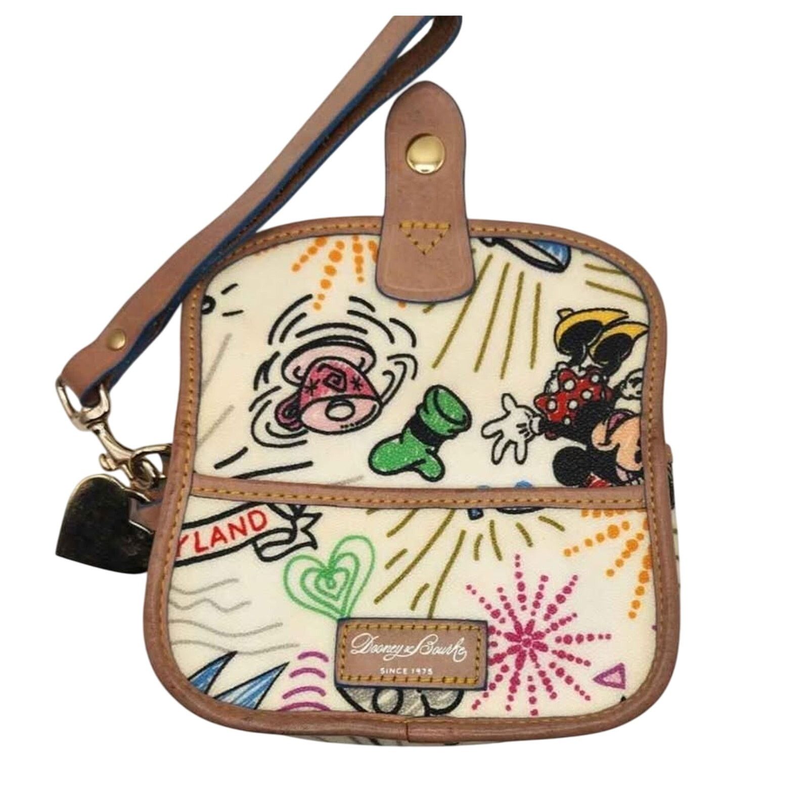 Dooney & Bourke Disney Dooney and Bourke Sketches Wristlet Size ONE SIZE - 3 Thumbnail