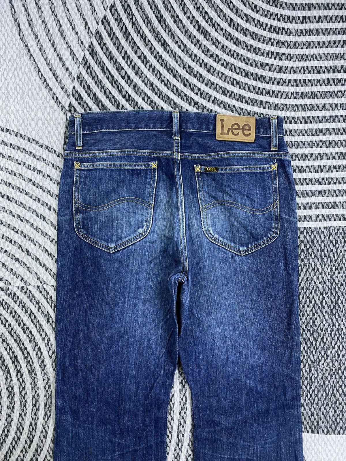 Lee Vintage LEE Blue Wash Distressed Denim Pants Size US 34 / EU 50 - 8 Thumbnail