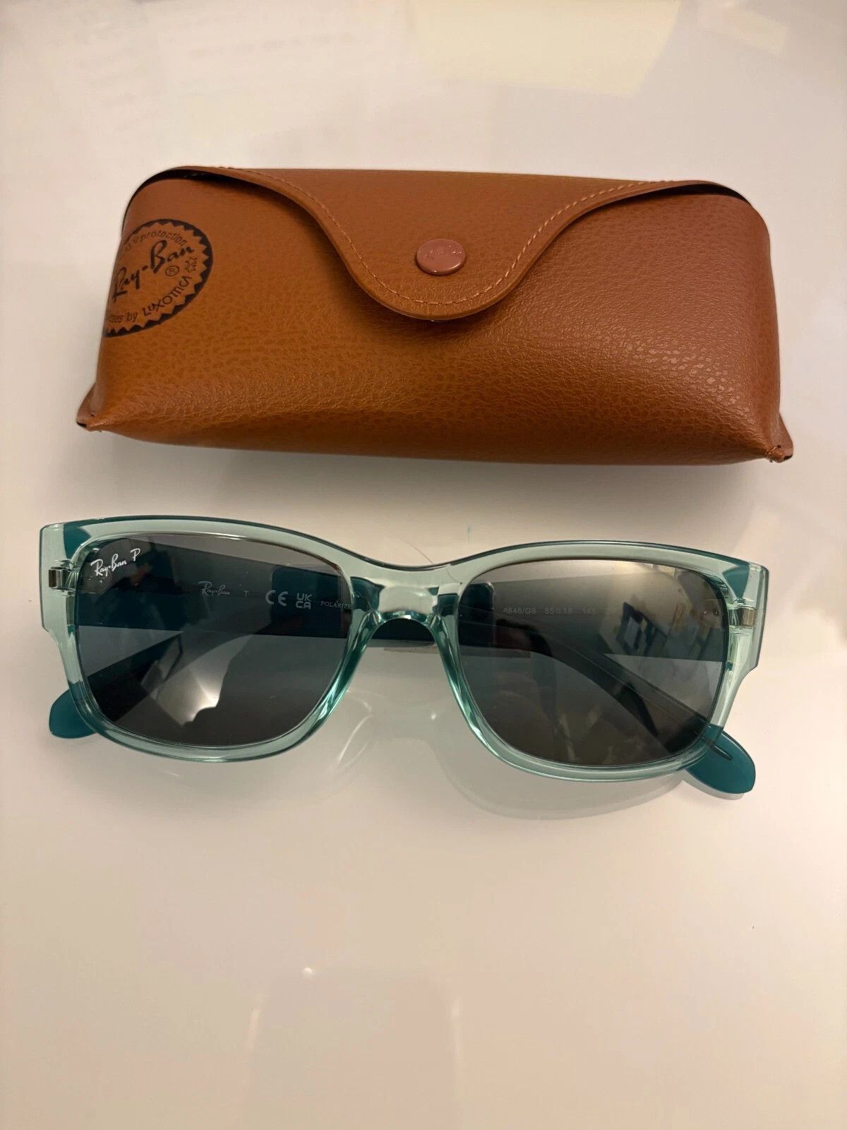 RayBan RAY-BAN RB4388 POLARIZED PILLOW SUNGLASSES Size ONE SIZE - 2 Thumbnail