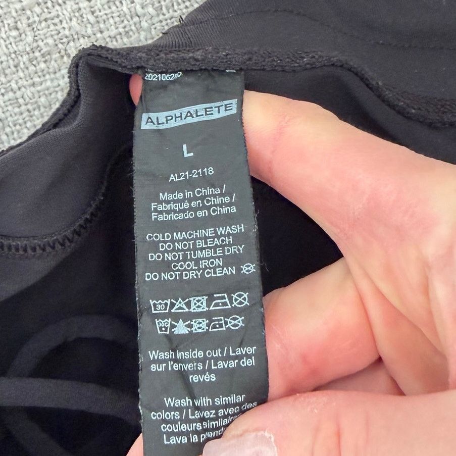 Alphalete Athletics Alphalete Black Joggers Sz L Size US 29 - 3 Thumbnail