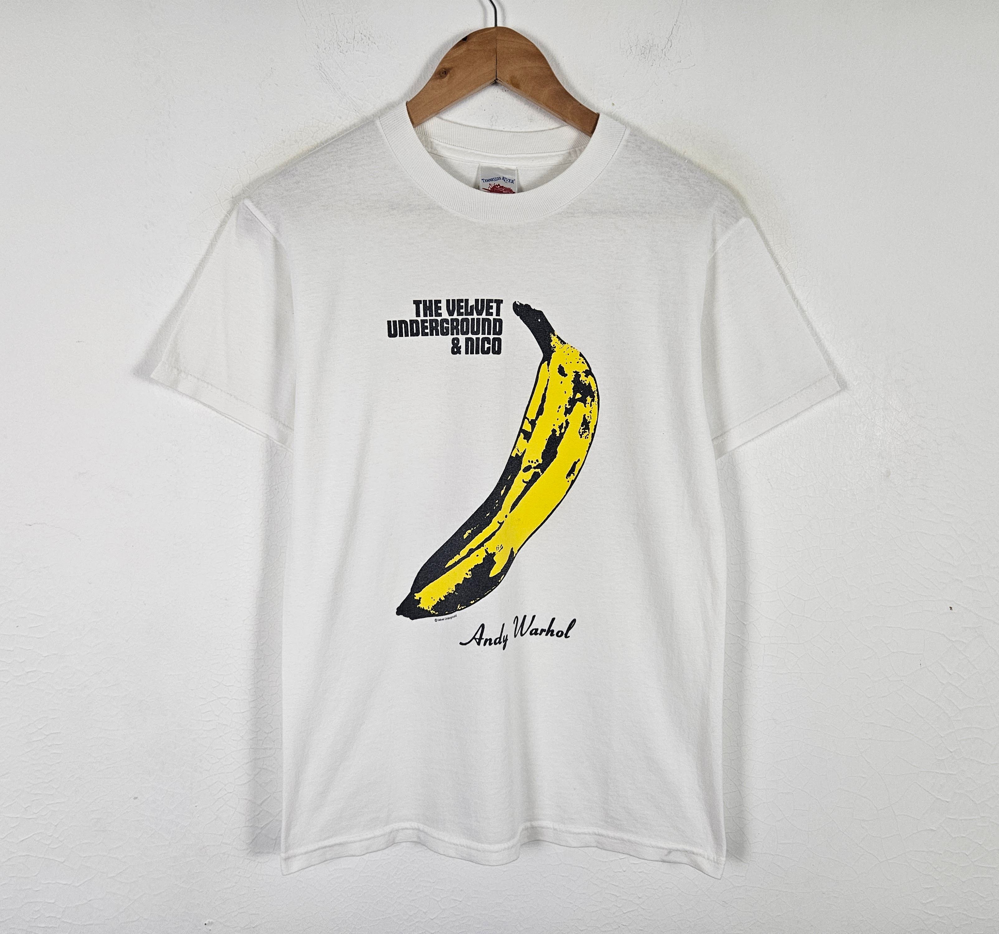 Andy Warhol × Band Tees × Vintage The Velvet Underground X Andy Warhol Banana shirt Size US S / EU 44-46 / 1 - 2 Thumbnail