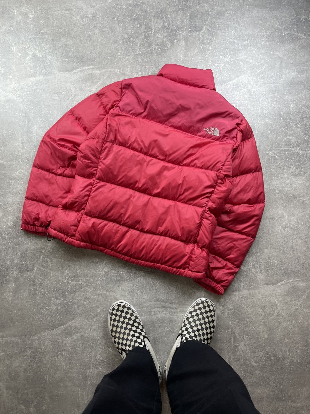 The North Face × Vintage The North Face 700 Goose Down Puffer Jacket Pink Korea Size M / US 6-8 / IT 42-44 - 8 Thumbnail