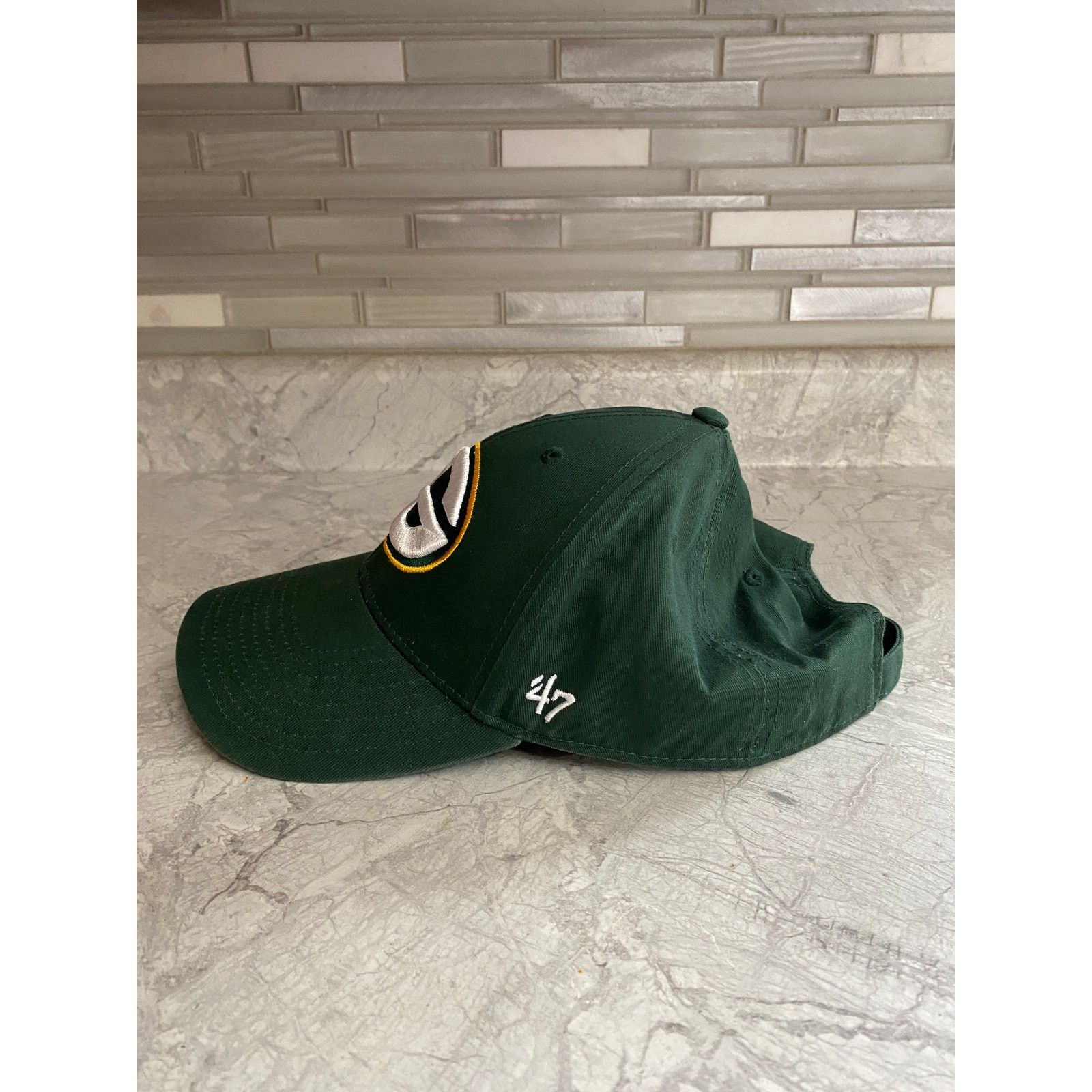 47 Green Bay Packers '47 Brand Strapback Hat Size ONE SIZE - 4 Thumbnail