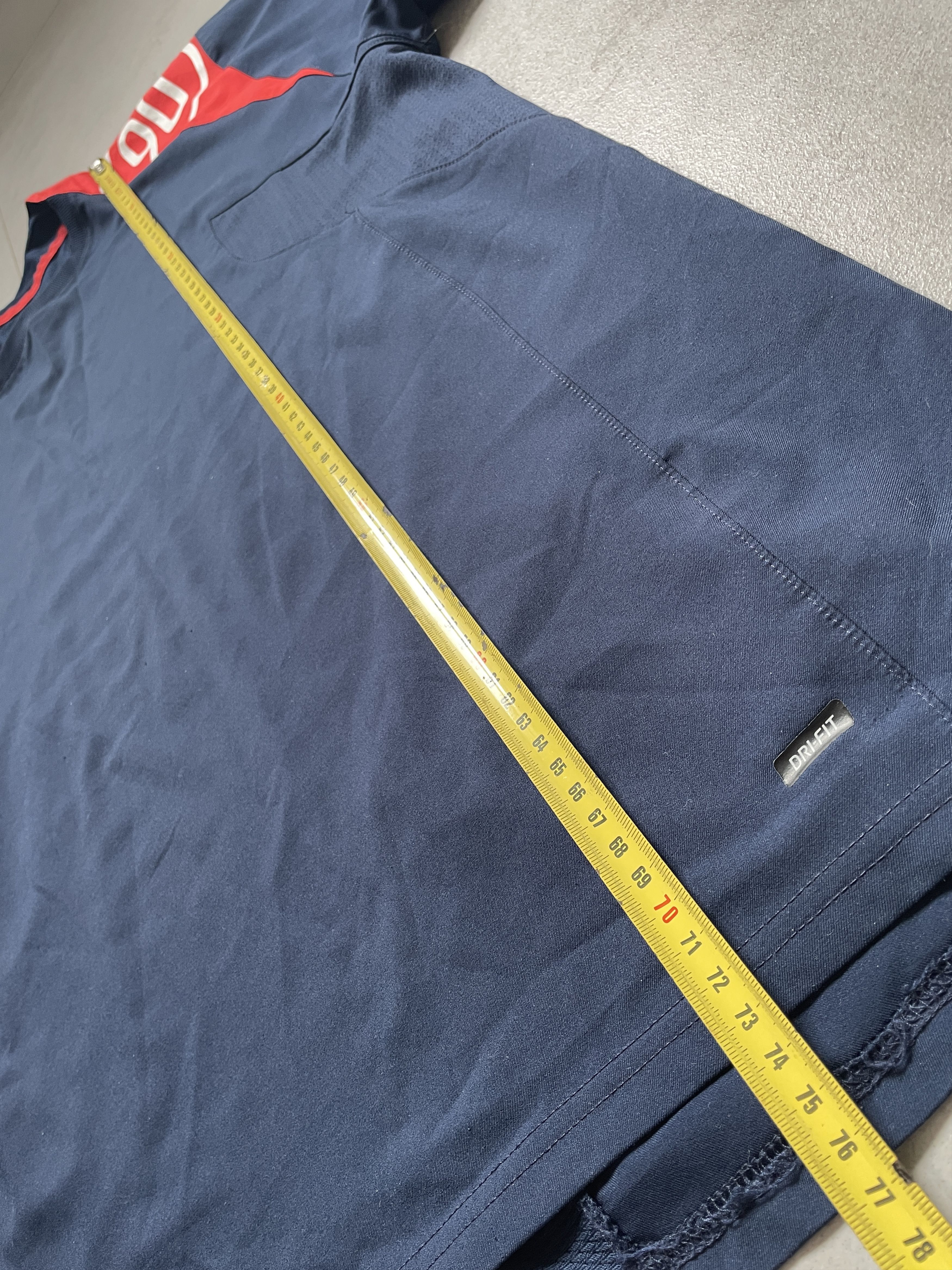 Nike Y2K NIKE TOTAL 90 T90 BLOKE BLOKECORE NAVY RED SHIRT Size US XL / EU 56 / 4 - 10 Thumbnail