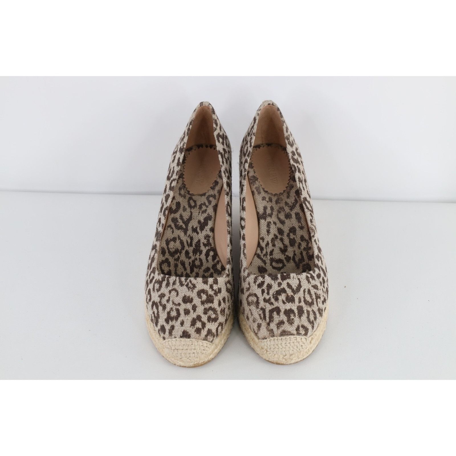 J.Crew J Crew Leopard Print Roped Espadrilles Wedges Shoes Size US 11 / IT 41 - 2 Thumbnail