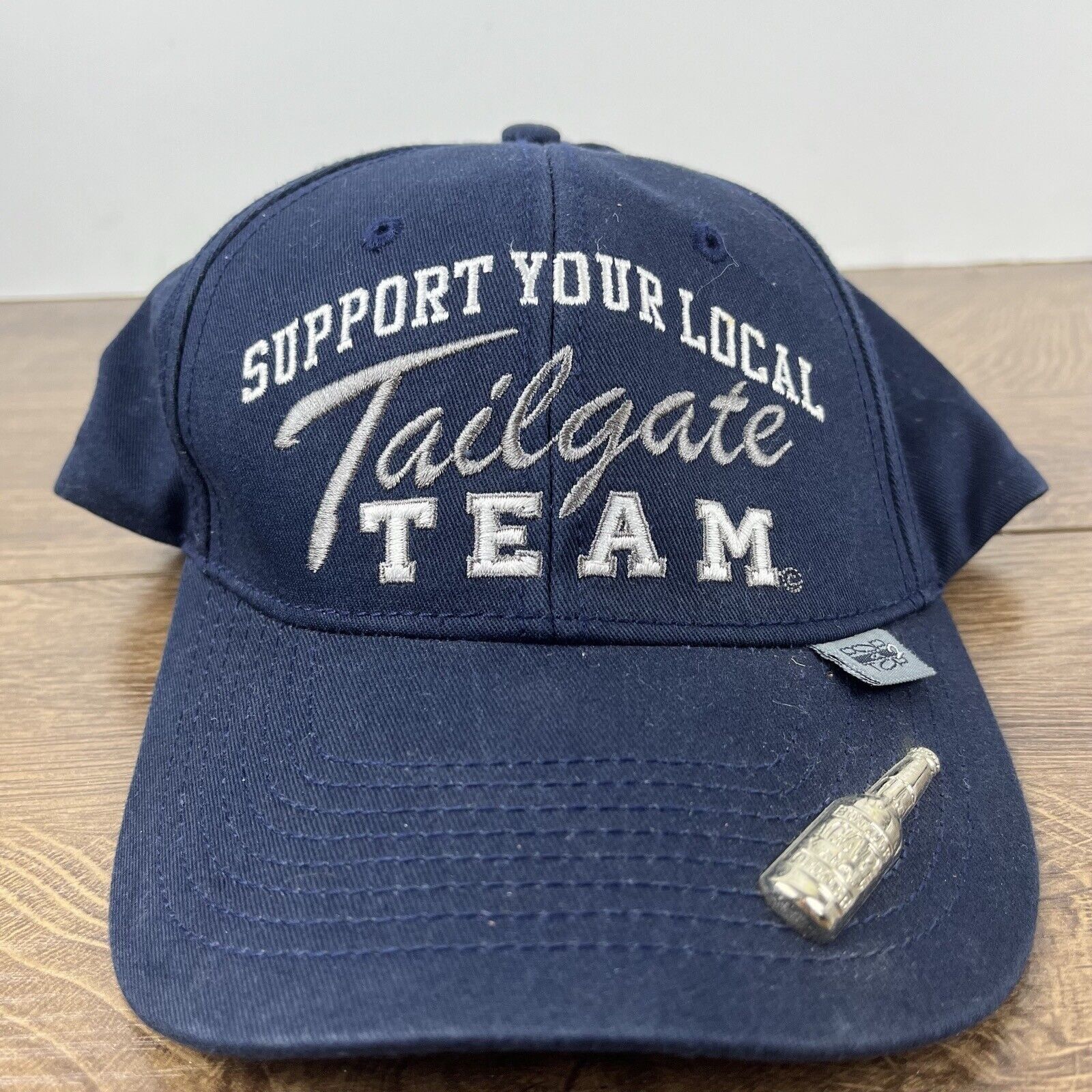 Other Tailgate Team Hat Support your Tailgate Blue Adjustable Hat Size ONE SIZE - 3 Thumbnail