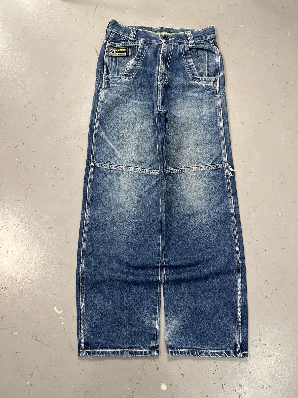 Fox Racing × Vintage Vintage Y2K fox Racing big pocket denim Size US 30 / EU 46 - 2 Thumbnail