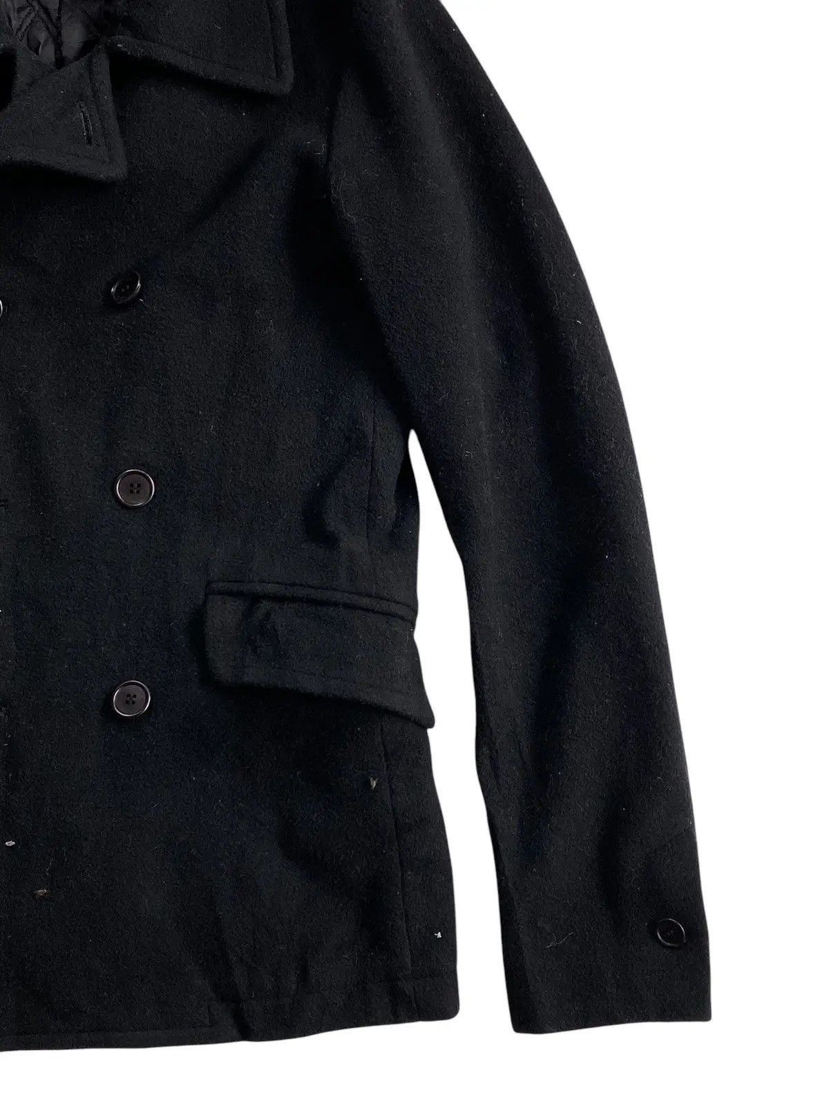 Hysteric Glamour Hysteric Glamour Black Wool – Double-Breasted Outerwear Size US M / EU 48-50 / 2 - 7 Thumbnail