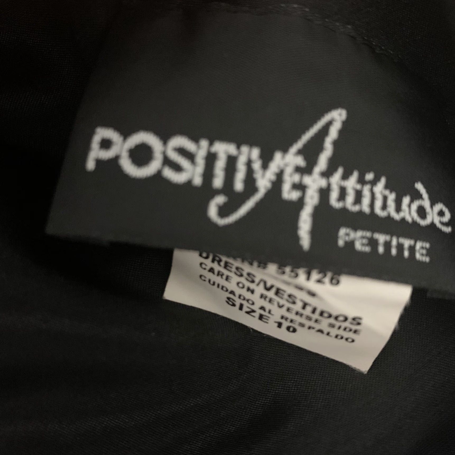 Vintage Positive Attitude Dress Hi-Low Satin Asymmetric Sleeveless Square Neck Polyester Black Petite 10 Party/Cocktail Women's Size L / US 10 / IT 46 - 6 Thumbnail