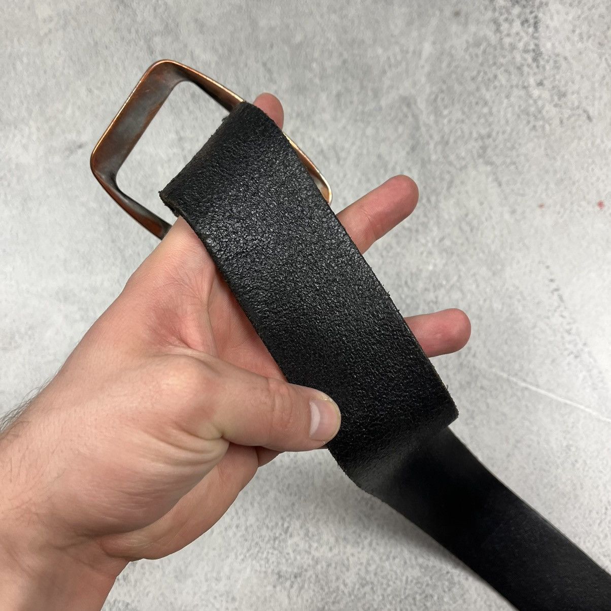 G-Star × Leather Vintage G Star Raw rhinestone leather belt Size ONE SIZE - 7 Thumbnail