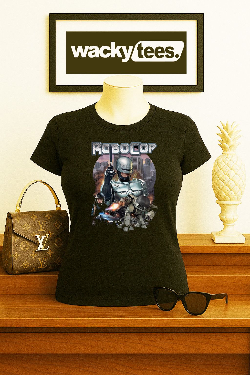Other RoboCop OCP Detroit Police Force ED-209 80s Tee Shirt Size US L / EU 52-54 / 3 - 5 Thumbnail