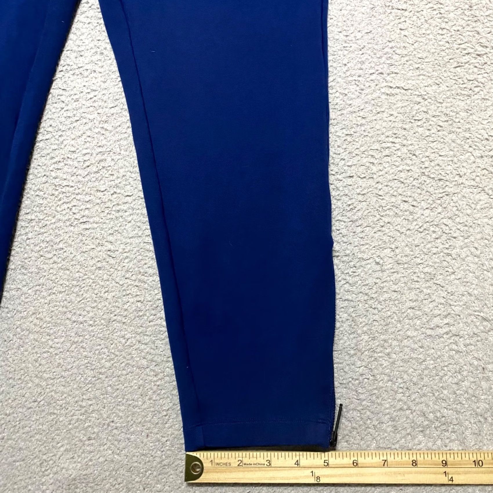 Vintage Universal Standard Pants Blue Skinny Pull On Pockets Ankle Size 32" / US 10 / IT 46 - 5 Thumbnail