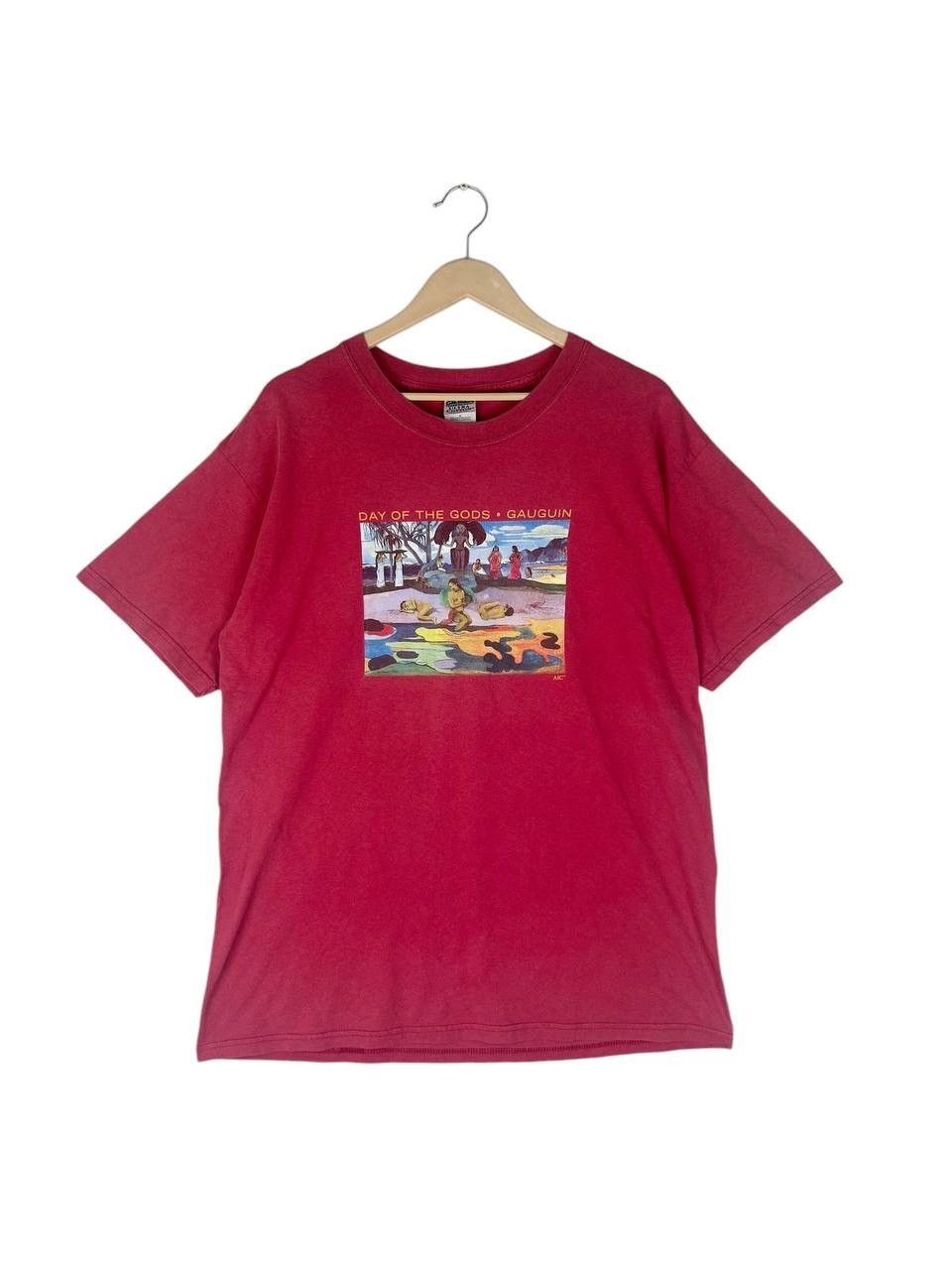 Vintage Vintage Y2K Paul Gauguin Art T-Shirt /‘Day of the Gods’ Size US L / EU 52-54 / 3 - 1 Thumbnail
