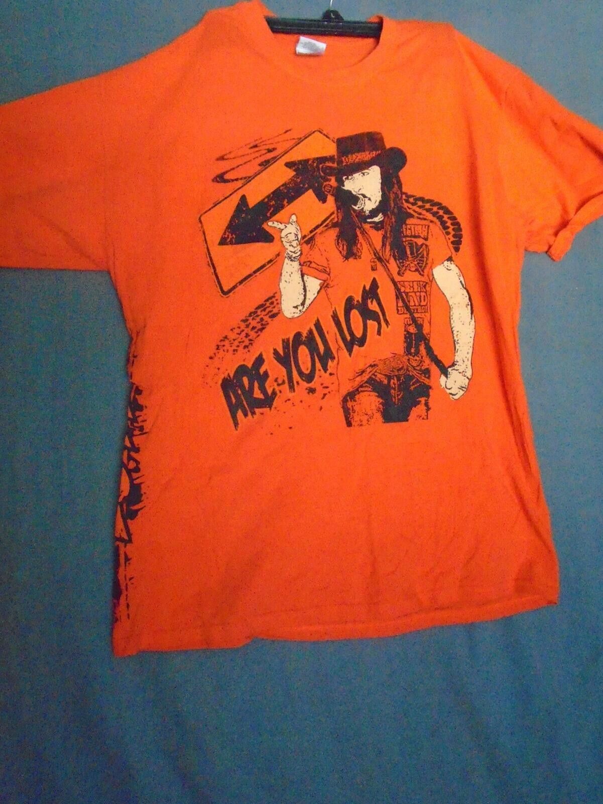Gildan Gildan T-Shirt Men's Large Orange Jimmie Van Zant Size US L / EU 52-54 / 3 - 1 Thumbnail
