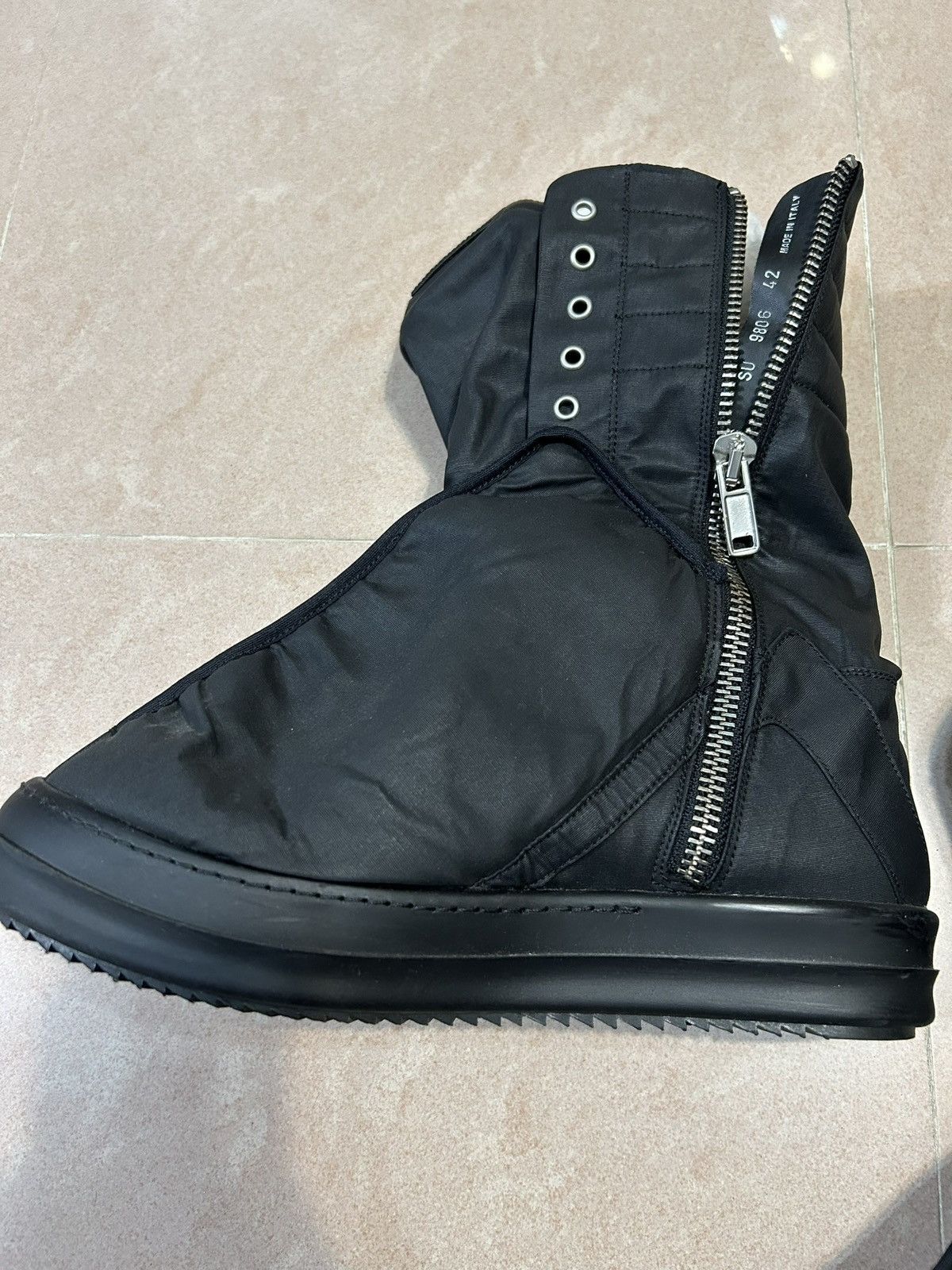 Rick Owens Rick Owens DRKSHDW Mega Hoof Dunk boot Size US 9 / EU 42 - 3 Thumbnail