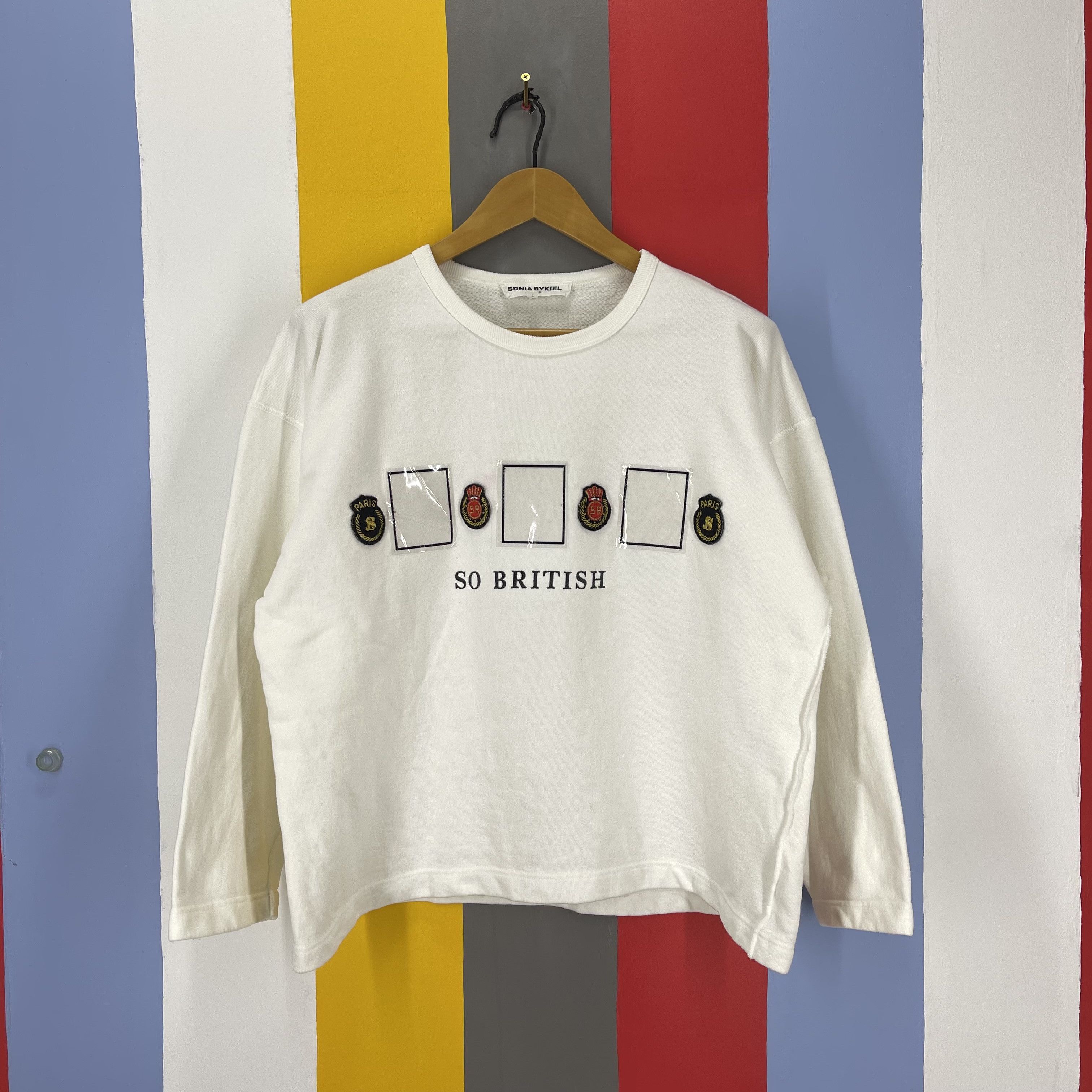Sonia Rykiel SONIA RYKIEL PARIS Women Sweatshirt #1328/AT Size L / US 10 / IT 46 - 1 Thumbnail