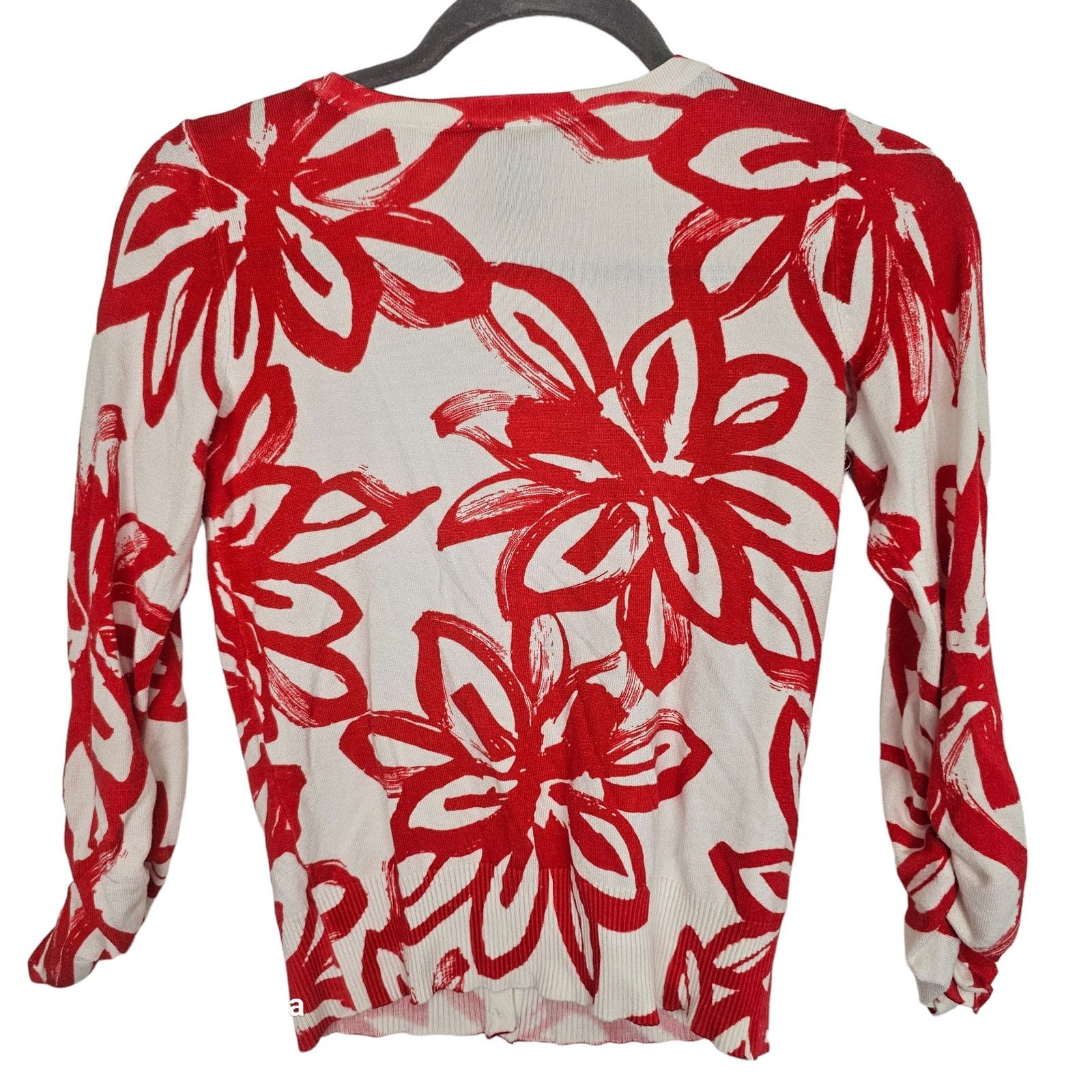 UNIK International Inc. INC International Concepts Womens Floral Cardigan Sweater S Size S / US 4 / IT 40 - 7 Thumbnail