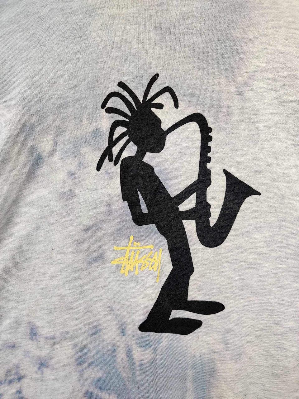 Vintage Stussy Trumpet Man Crewneck Sweatshirt