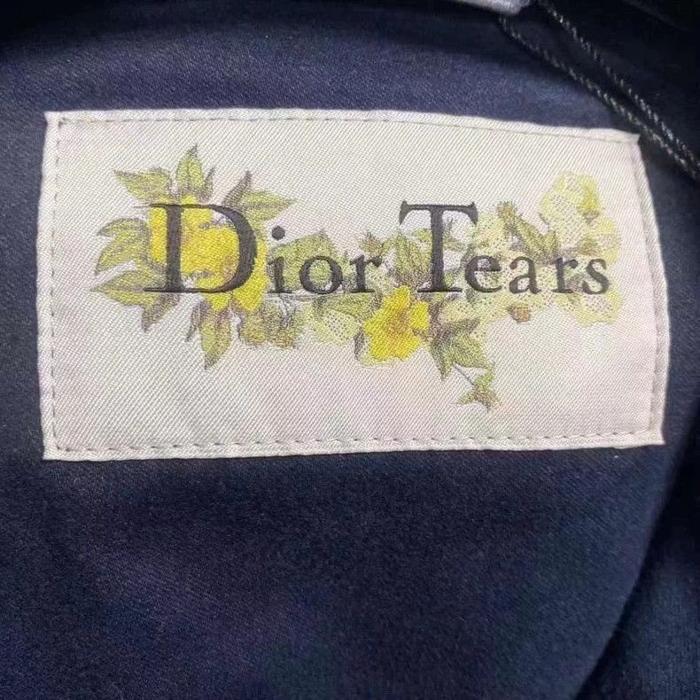 Dior Denim tears latest blue embroidered pattern logo suit jack Size US S / EU 44-46 / 1 - 3 Thumbnail