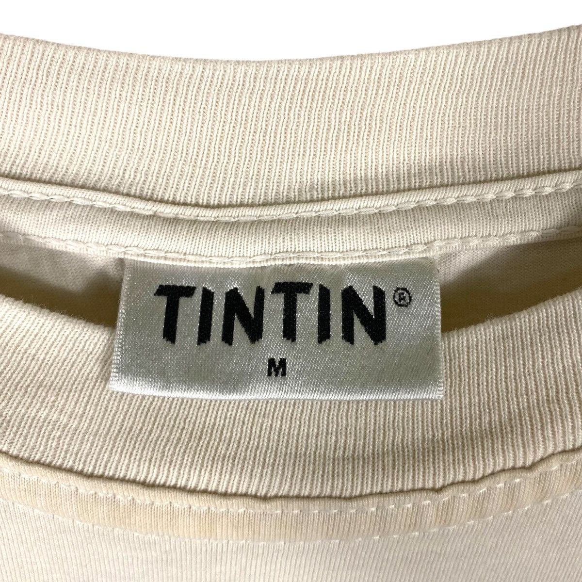 Cartoon Network × Vintage Vintage 90's The ADVENTURE Of TINTIN Moulinsart 1997 Tee Size US M / EU 48-50 / 2 - 7 Thumbnail