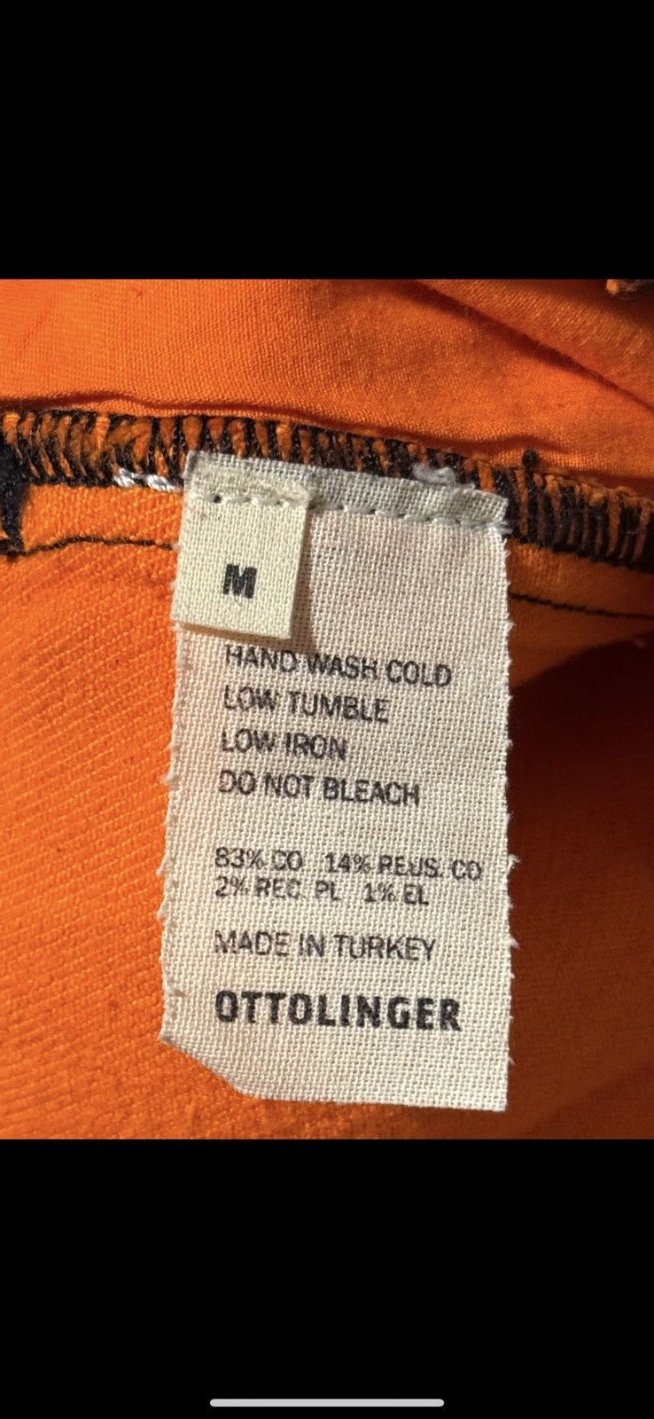 Ottolinger Ottolinger Orange Wrap Pants Size US 32 / EU 48 - 5 Thumbnail