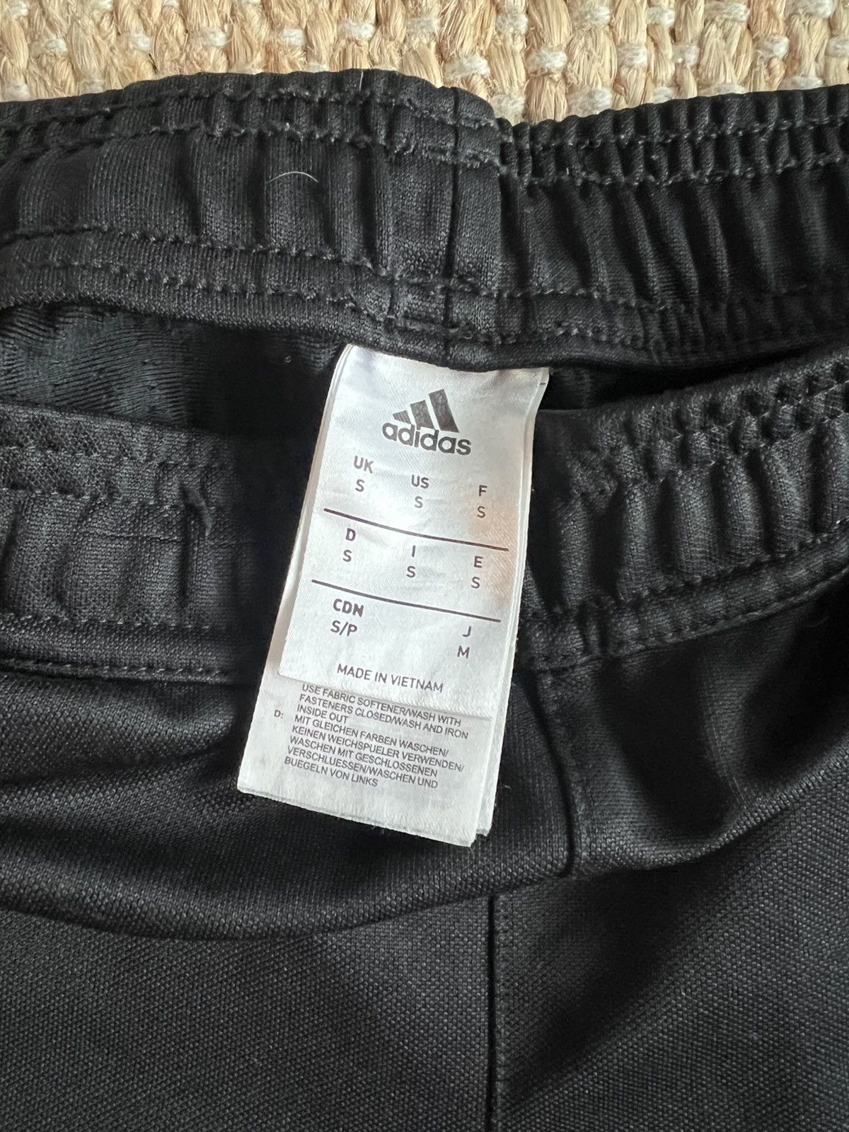 Adidas Adidas Track Pants - Black / Gold Soccer Pants Size US 30 / EU 46 - 3 Thumbnail