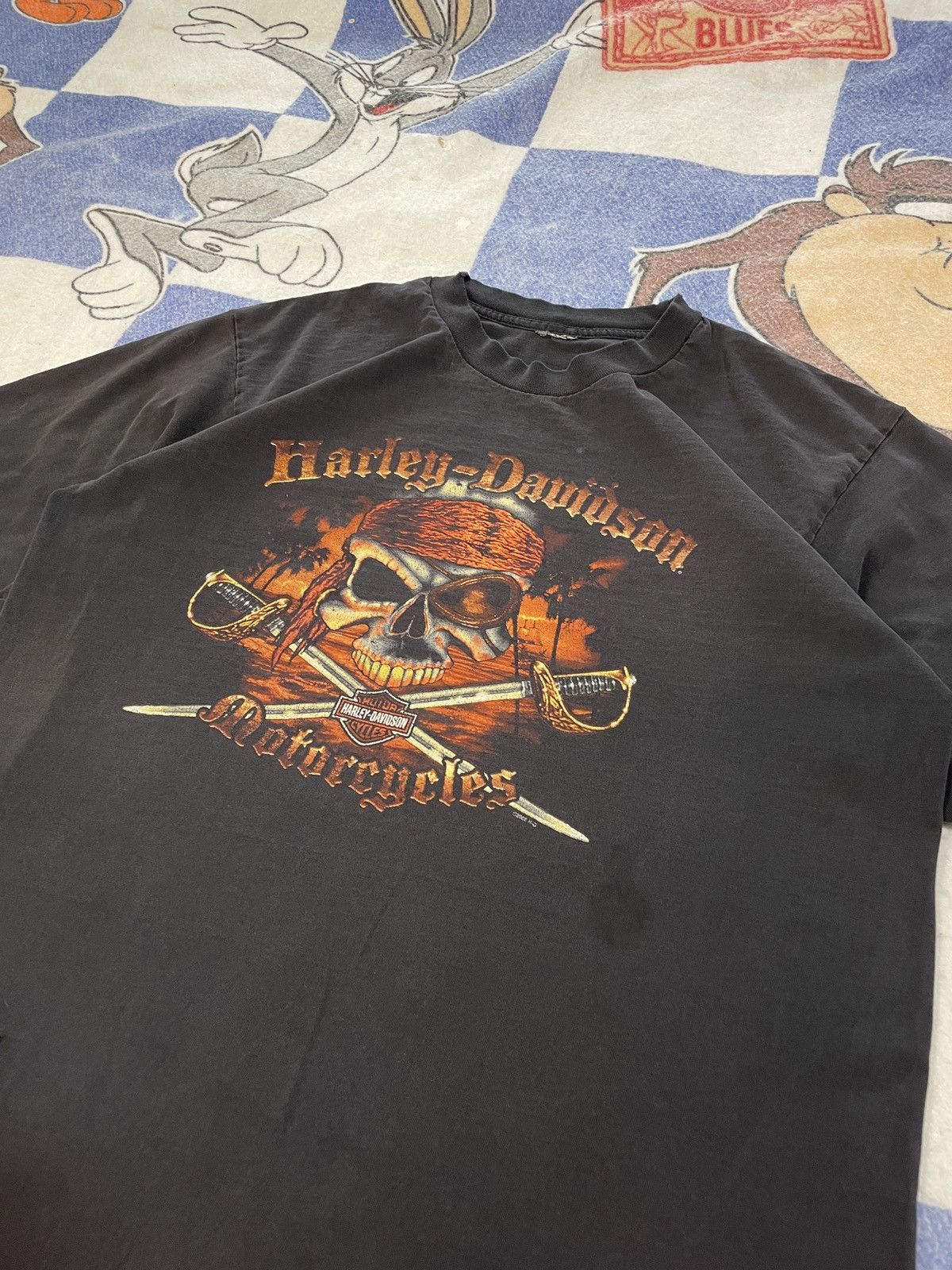Harley Davidson Distressed Harley tee Size US L / EU 52-54 / 3 - 2 Thumbnail
