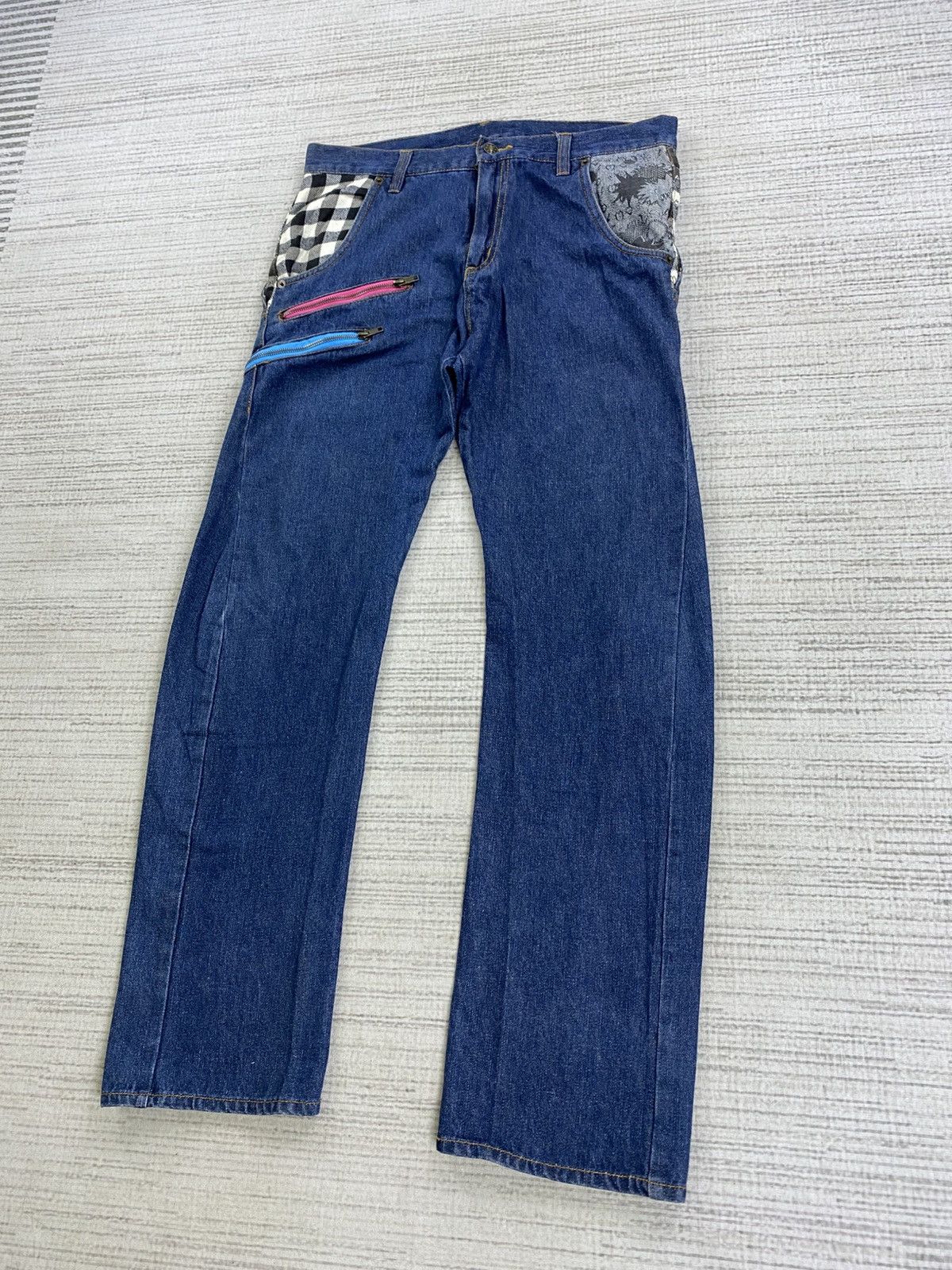 Hysteric Glamour 🔥RARE Hysteric Glamour Style Double Waist Punk Design Jean Size US 34 / EU 50 - 5 Thumbnail