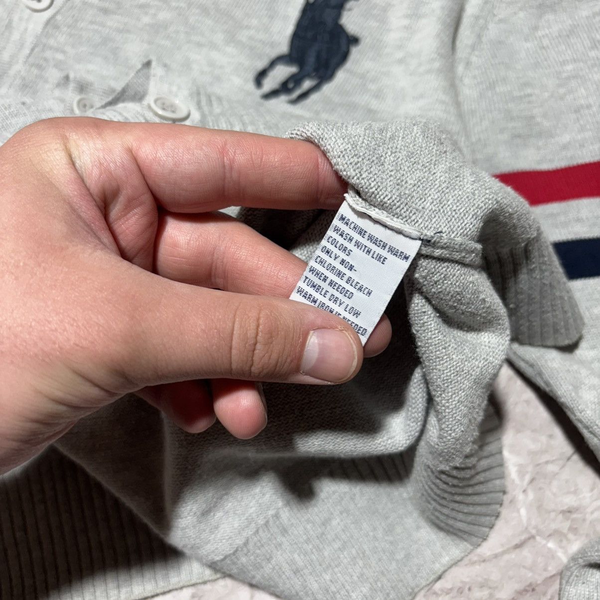 Polo Ralph Lauren Vintage Polo Ralph Lauren Big Navy Pony Cardigan Men's XXL Size US XXL / EU 58 / 5 - 4 Thumbnail