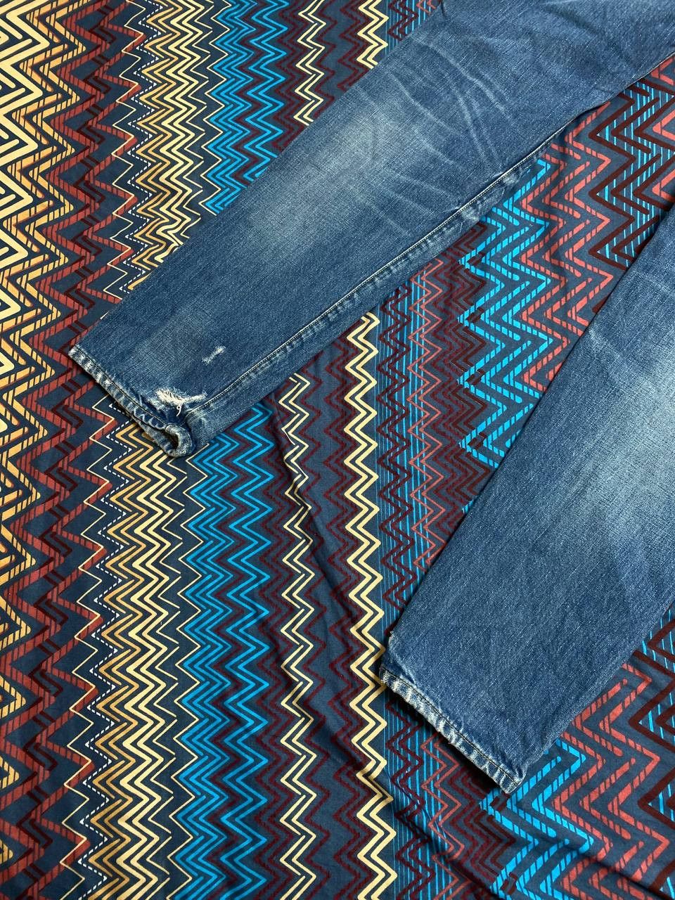 G-Star × Vintage Vintage G-Star Raw Distressed Tapered Jeans G-star 96 Y2K Size US 32 / EU 48 - 9 Thumbnail