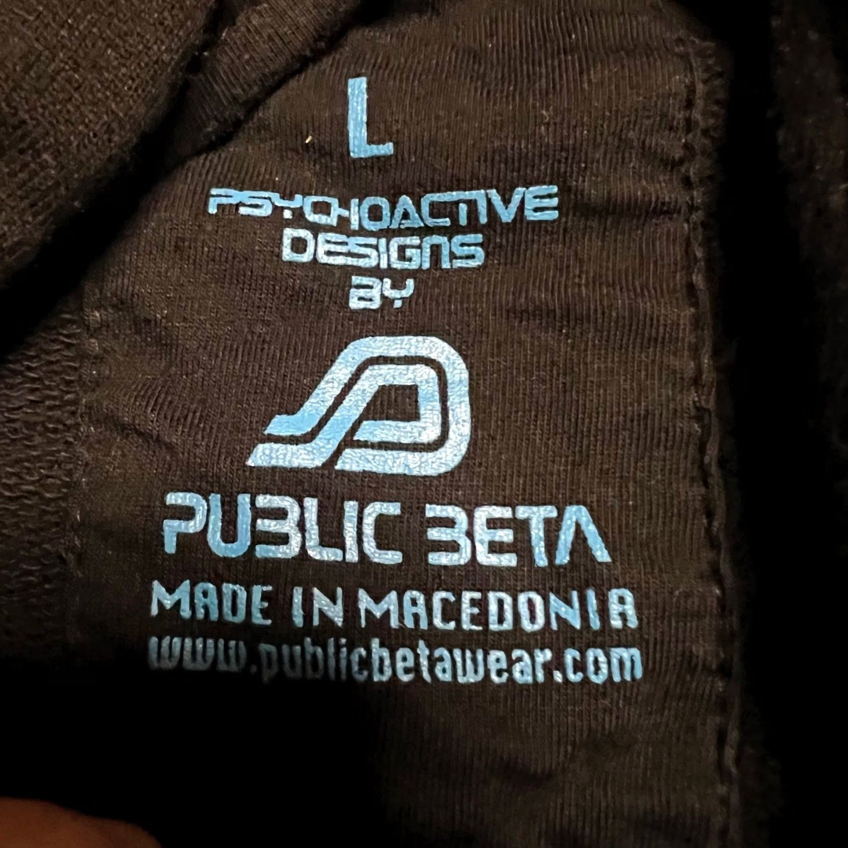 Vintage Psycho Active Public Beta Hoodie Mens Large Neon Sleeveless Sweatshirt Men L Sleeveless Black Pullover Hoodie Size US L / EU 52-54 / 3 - 7 Thumbnail