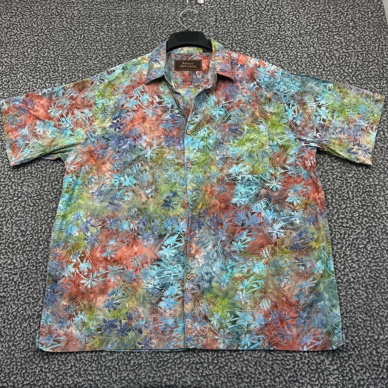 Other Basic Options Button Up Shirt Men Collared Cotton XL Size US XL / EU 56 / 4 - 1 Thumbnail