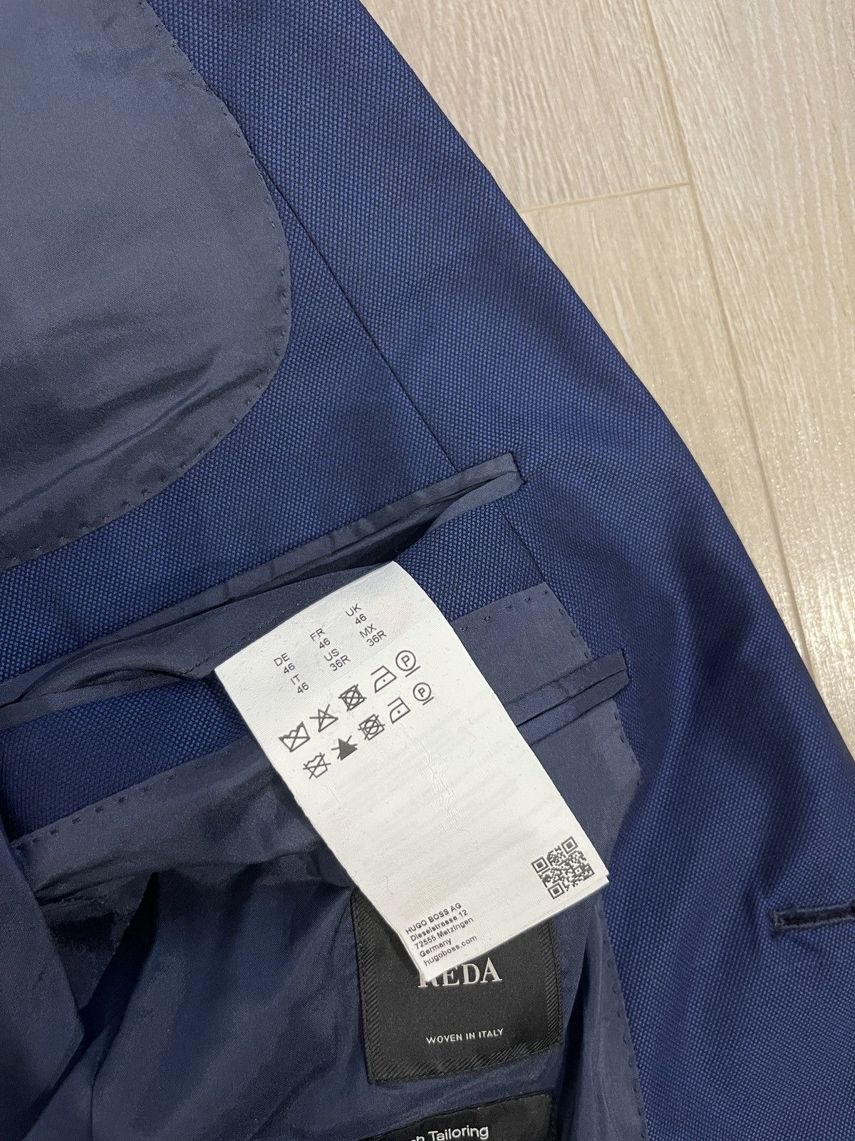 Hugo Boss Hugo Boss classic suit blue blazer trousers 36R Size 36R - 9 Thumbnail