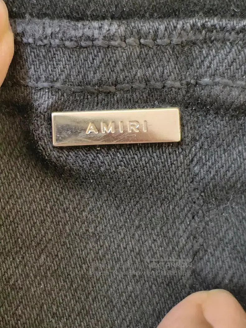Amiri Amiri MX1 Black Patchwork Jeans 34. Size US 34 / EU 50 - 7 Thumbnail