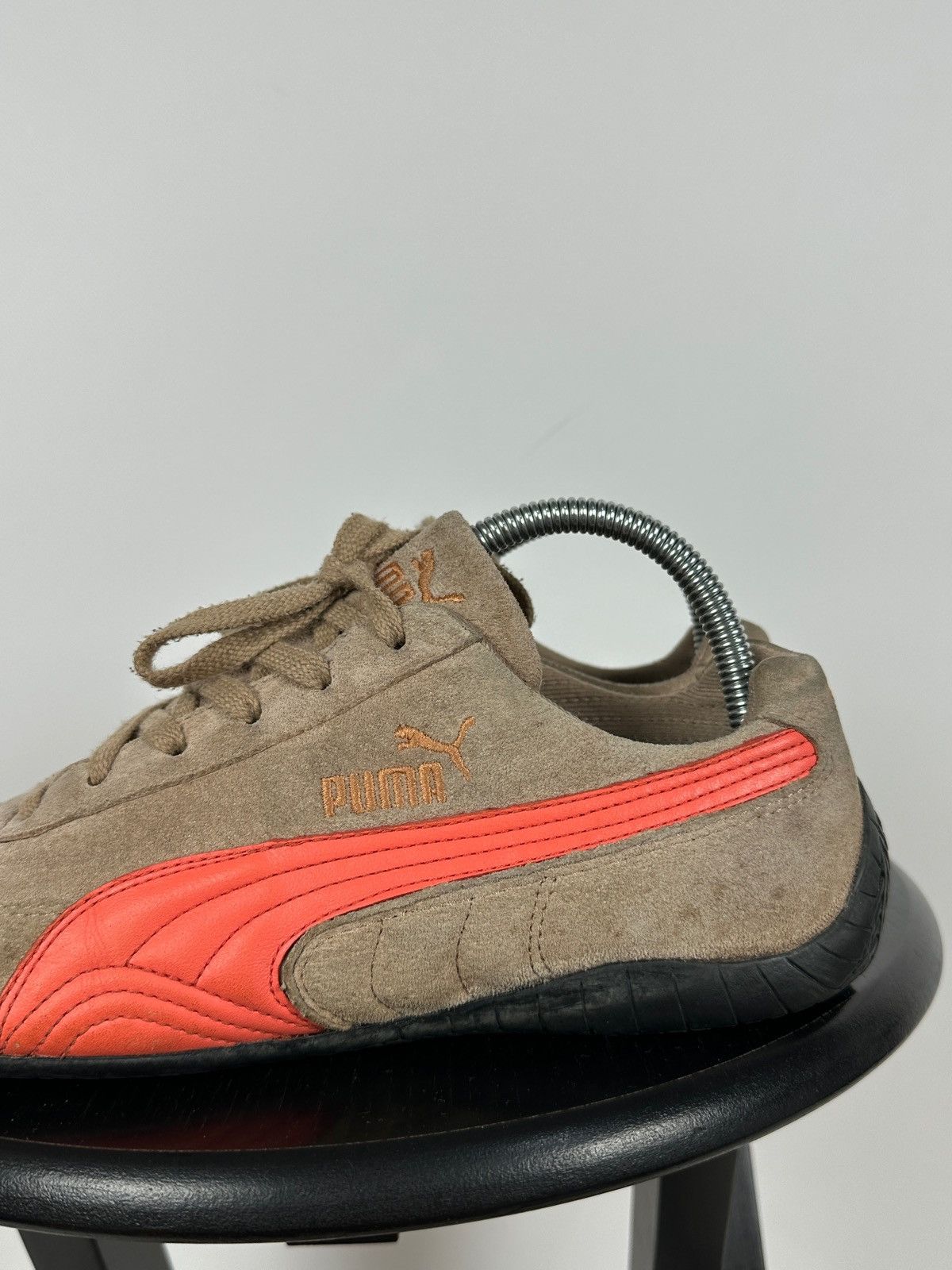 Puma Vintage Puma Speedcat Sand Suede/Leather Y2K Sneakers Size US 9 / IT 39 - 14 Thumbnail