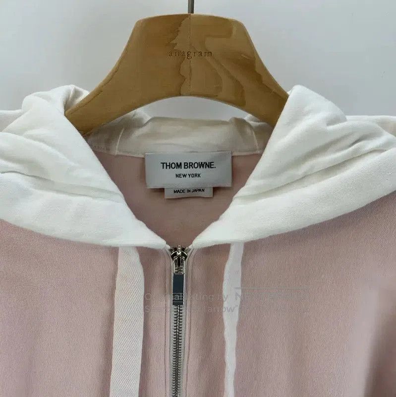 Thom Browne Thom Browne Women's Pink Cotton Jacket . Size XXS / US 00 / IT 34 - 3 Thumbnail