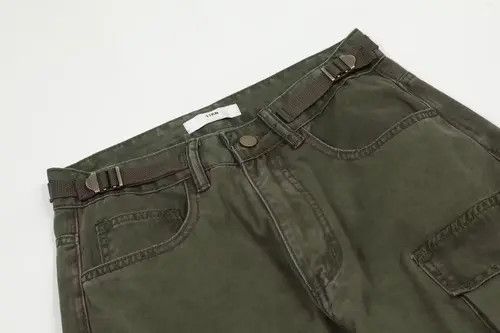Individualized Shirts Multi-Pocket Baggy Cargo Pants Size US 34 / EU 50 - 3 Thumbnail
