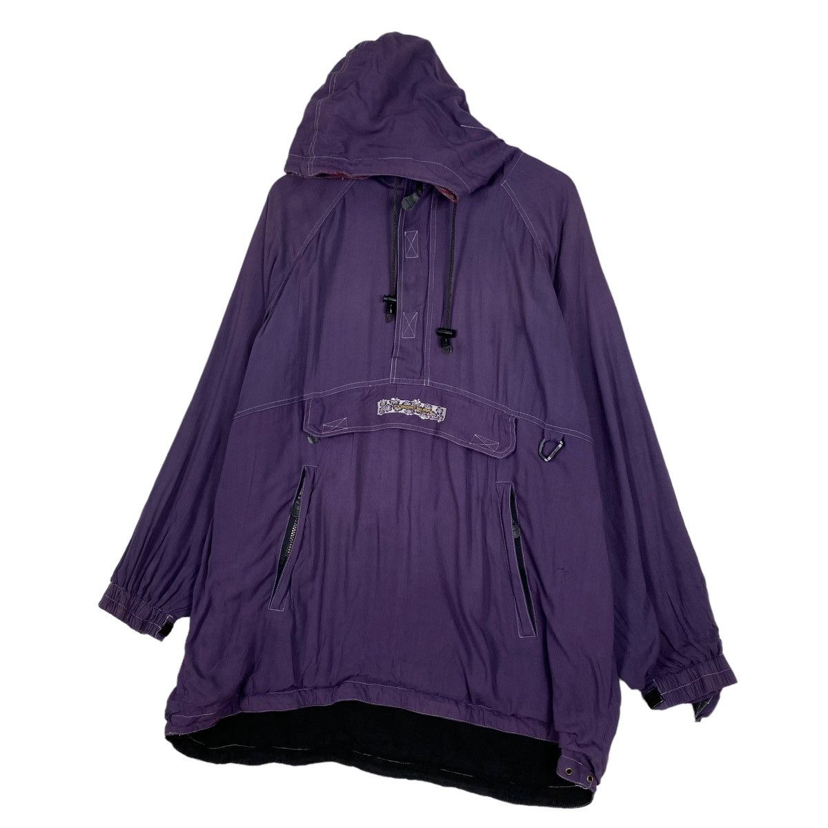 Gear for Sports Vintage 90s Yamaha Anorak Halfzip Hoodies Jacket Size US XL / EU 56 / 4 - 2 Thumbnail