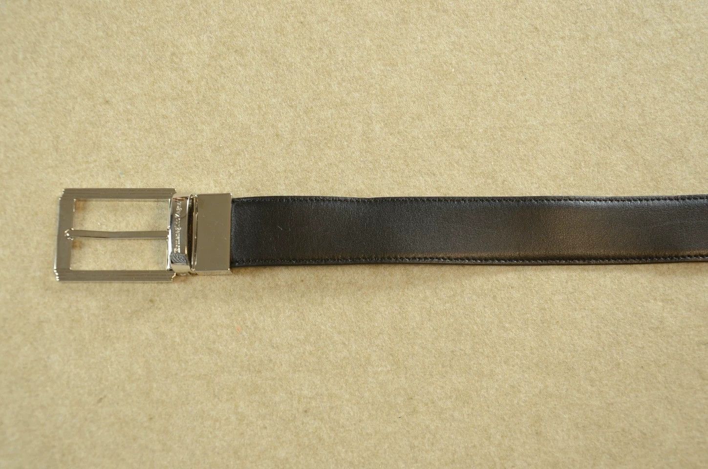 Ermenegildo Zegna Zegna Double Sided Black/Brown Belt 110/115 EU Size ONE SIZE - 6 Thumbnail