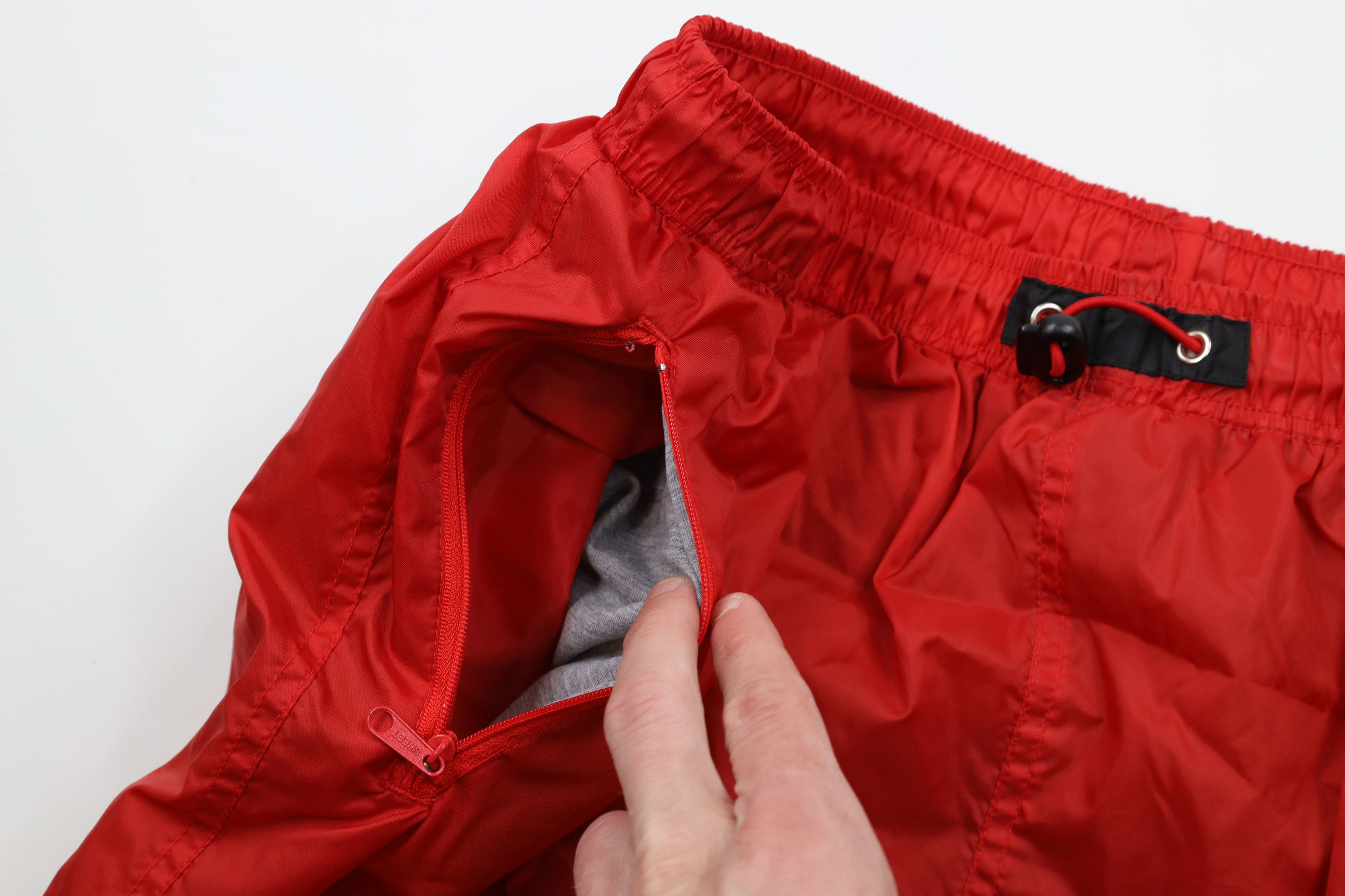 Vintage Vintage 90s University Convertible Wide Leg Pants Shorts Red Size US 38 / EU 54 - 8 Thumbnail