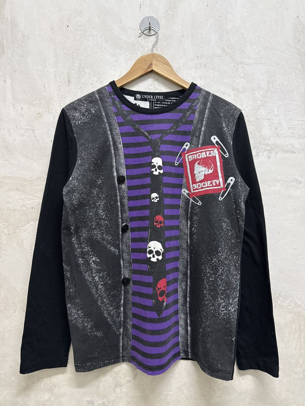 Seditionaries Under Level Hell Muslin Punk Bondage Shirt Size US M / EU 48-50 / 2 - 1 Thumbnail