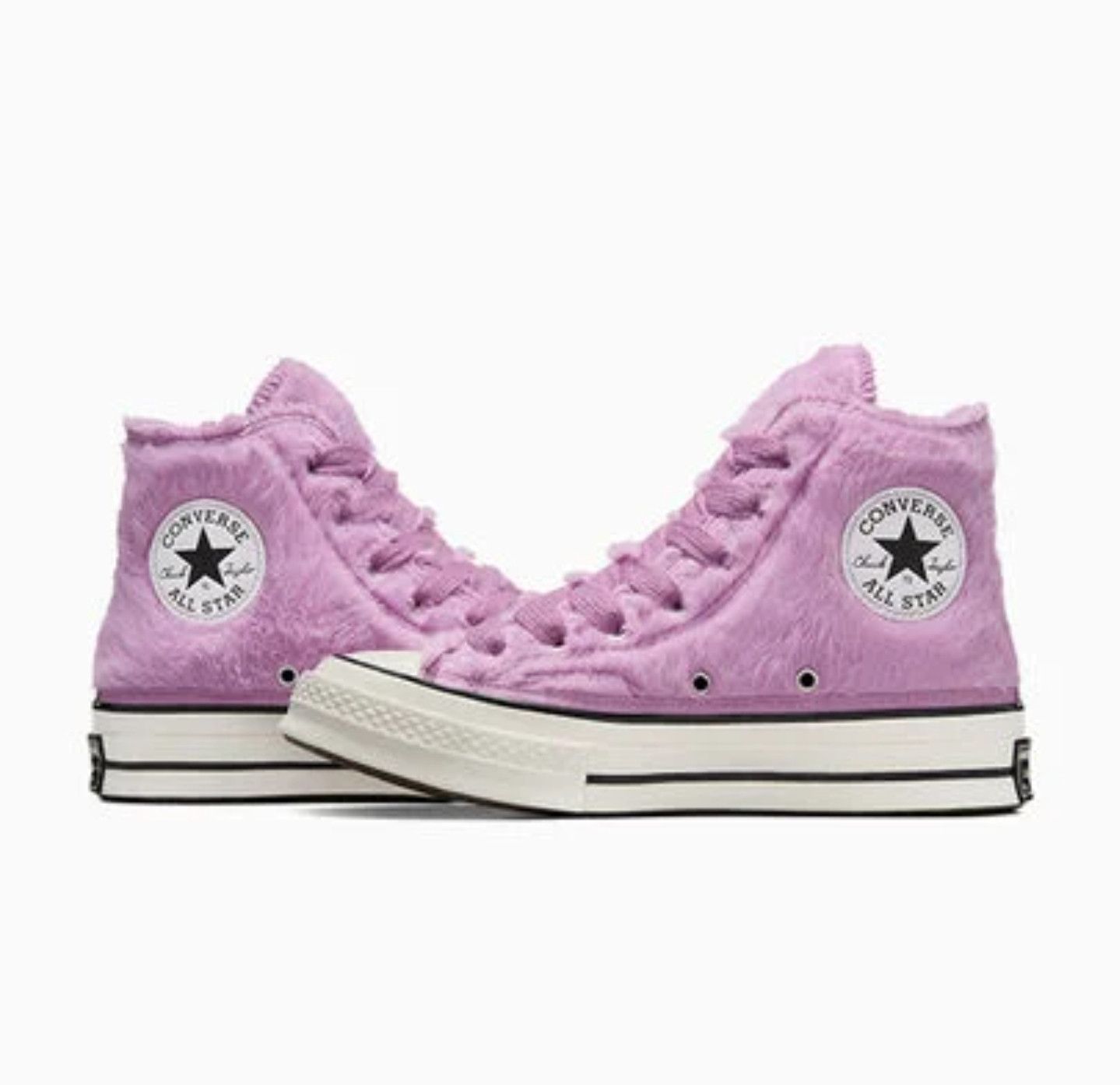 Converse CONVERSE PREMIUM Chuck 70 FAUX FUR High Top Sneakers Size US 7.5 / IT 37.5 - 10 Thumbnail