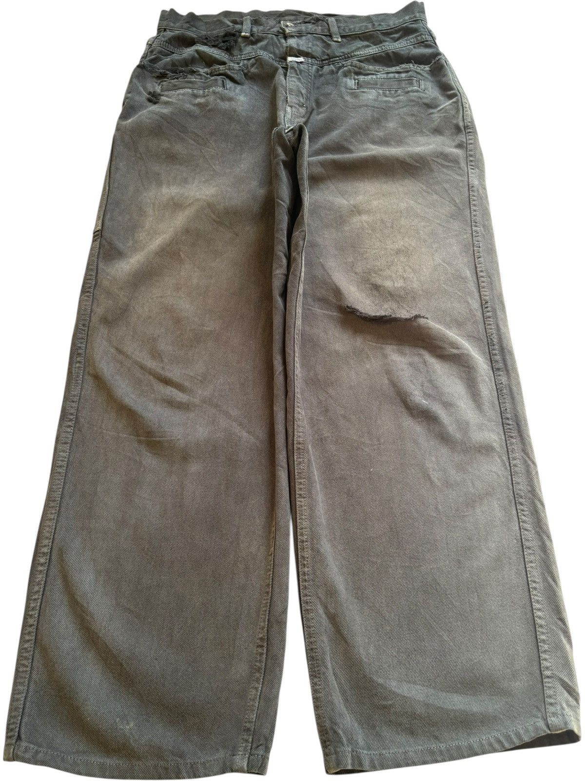 Japanese Brand Vintage Japanese Salty Dog Distressed Loose Baggy Jeans Size US 32 / EU 48 - 1 Thumbnail