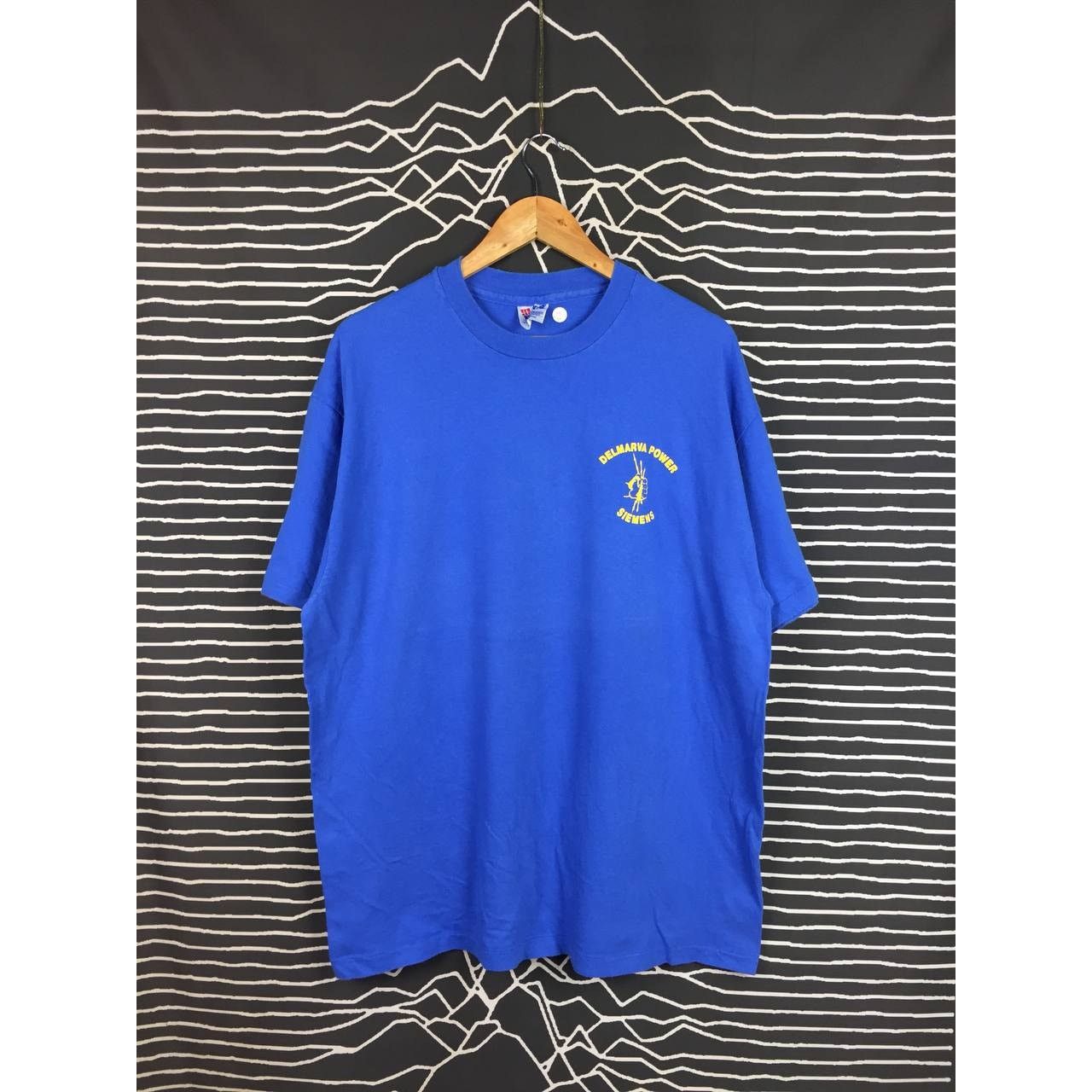 Hanes × Vintage Vtg 90s Delmarva Power I Survived Hay Road Winter Outage Tee Size US XL / EU 56 / 4 - 4 Thumbnail