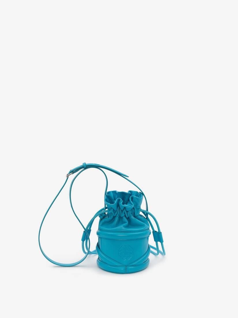 Alexander McQueen o1w1db10925 Size: OS/The Soft Curve in Blue Size ONE SIZE - 2 Thumbnail