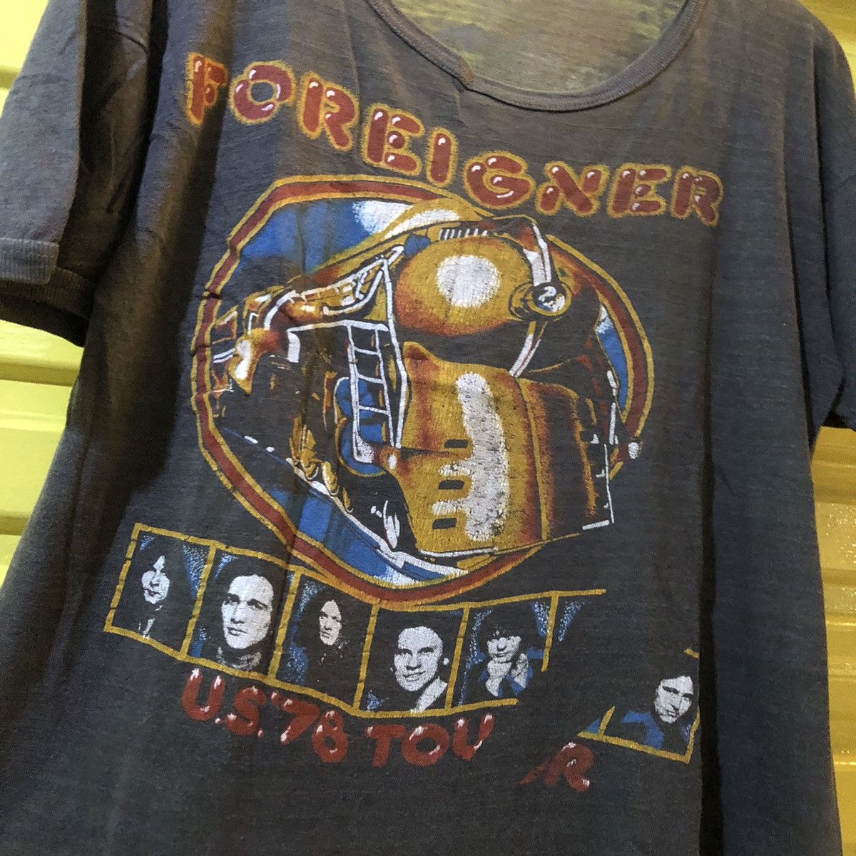 Band Tees × Vintage 1978 Foreigners band tee Size US L / EU 52-54 / 3 - 2 Thumbnail