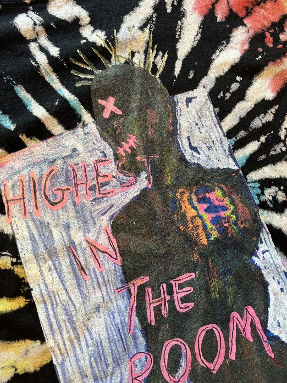 Travis Scott T-shirt Travis Scott “Highest in the Room” Tie-Dye Taglia M Size US M / EU 48-50 / 2 - 4 Thumbnail